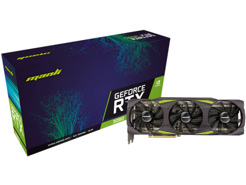 Manli GeForce RTX™ 3080 12GB LHR (M3514+N612)